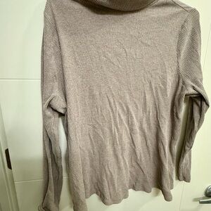 Old Navy Taupe Cowl Neck Sweater